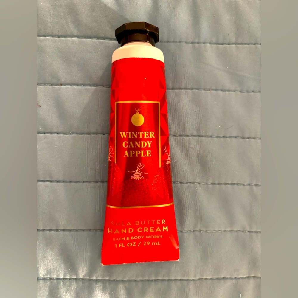 Winter candy apple hand cream